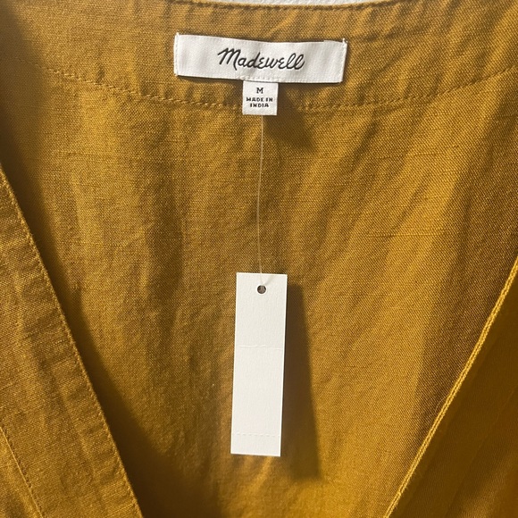 NEW WITH TAGS Madewell wrap dress in size medium - Picture 3 of 8